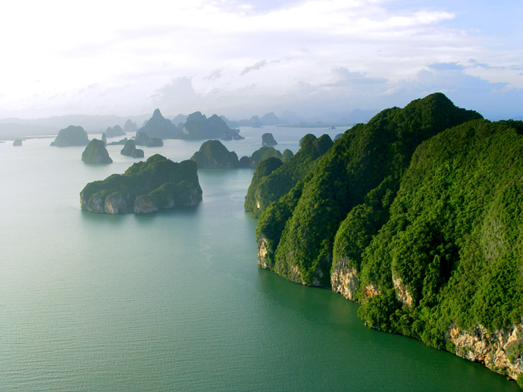 Flying High Over Phang Nga Bay