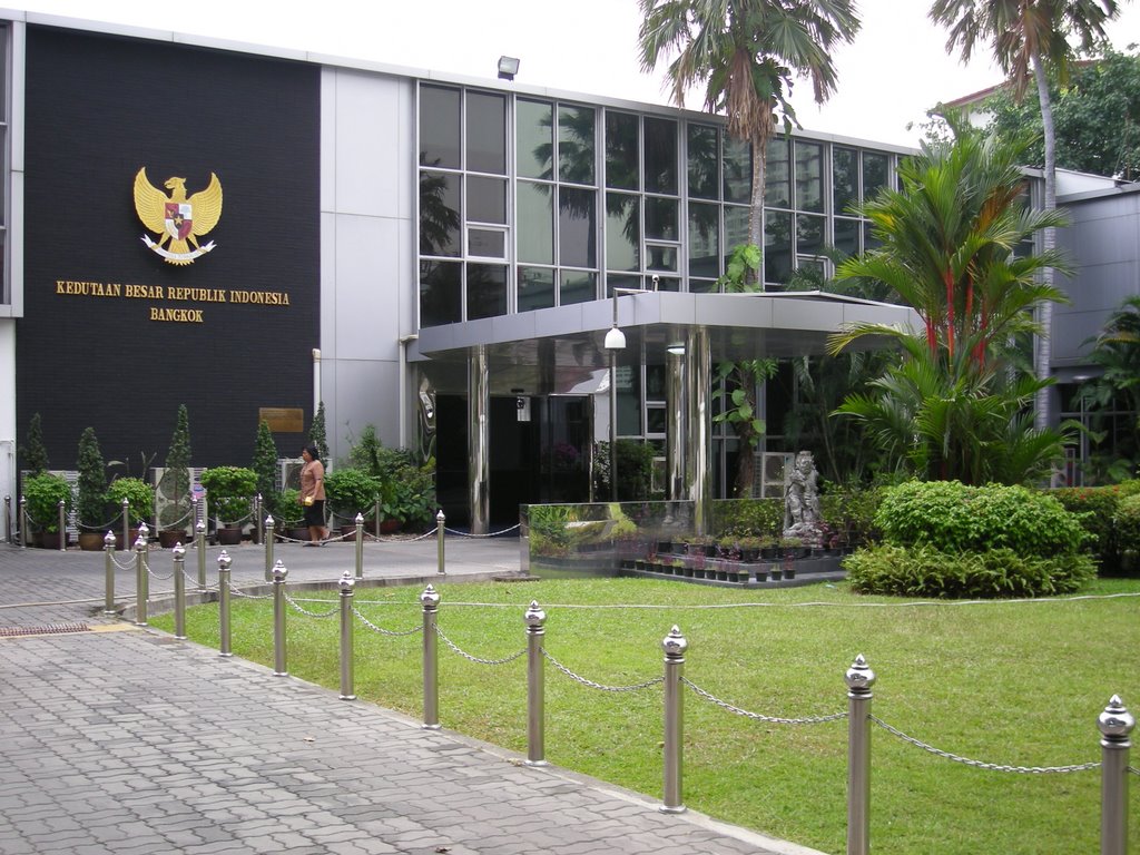 Where in Bangkok is the Indonesian Embassy?