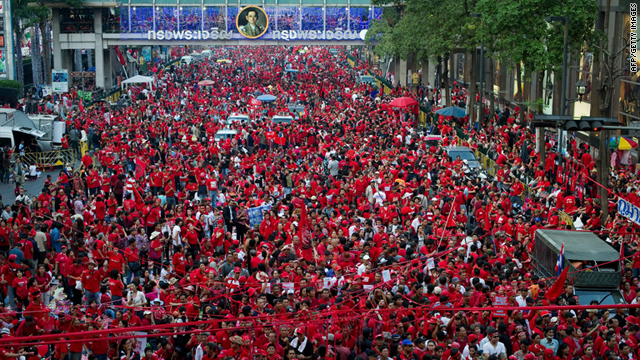 Red Shirt Protesters Return to Bangkok